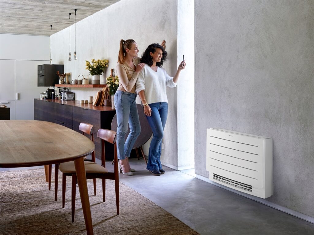 airco binnen toestellen airquality daikin perfera vloertoestel superdealer