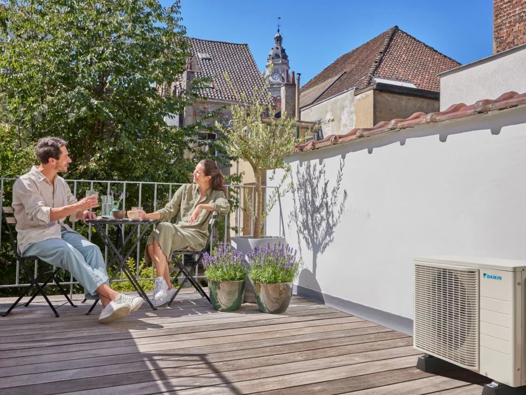 Warmtepomp installeren in een rijhuis, herenhuis of appartement? Perfect mogelijk!